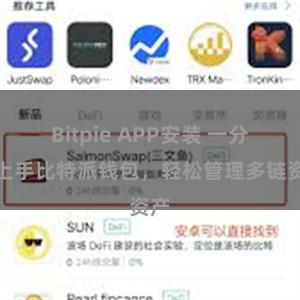 Bitpie APP安装 一分钟上手比特派钱包，轻松管理多链资产