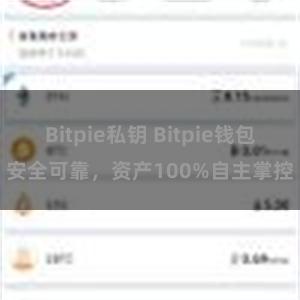 Bitpie私钥 Bitpie钱包安全可靠，资产100%自主掌控